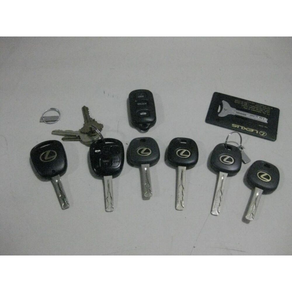 Lot of Lexus Car Keys